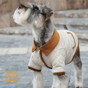 Chamarra para perro cafe