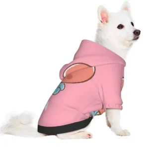 Sudadera para perro rosa